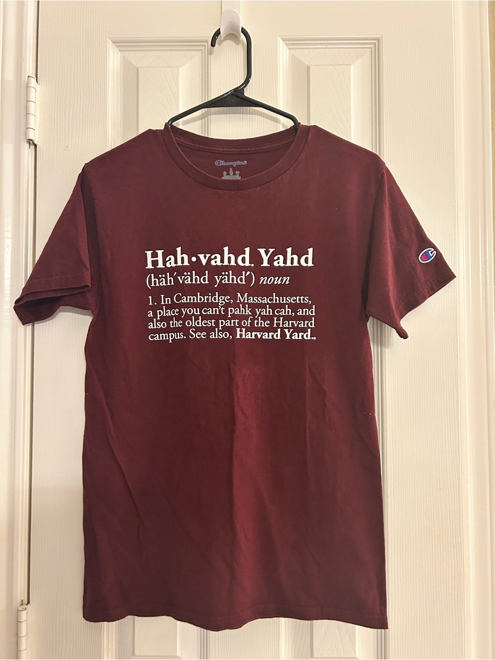 NWOT Champion Harvard Yard Hah-vahd Yahd T-Shirt by Champion Size Unisex Small